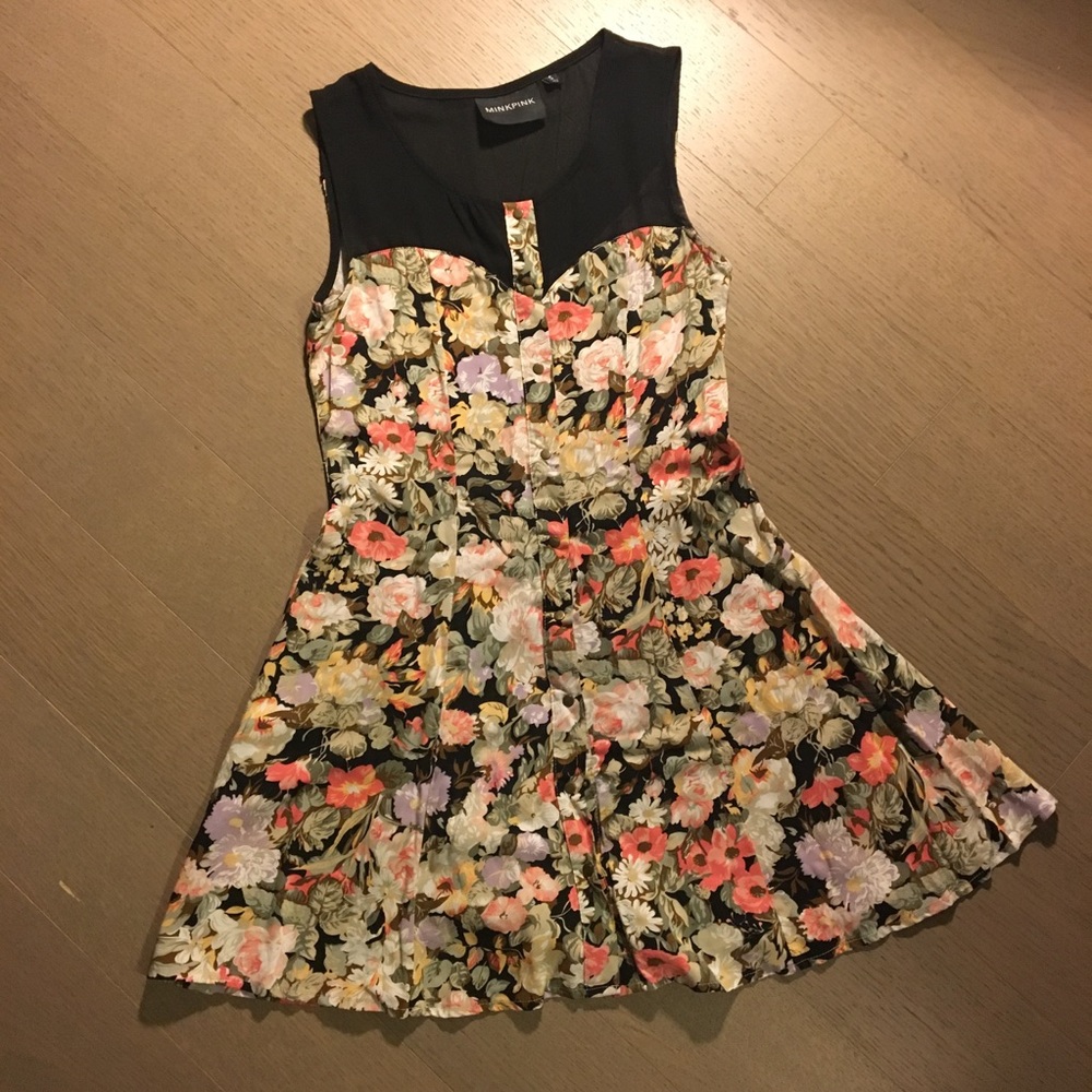 MINKPINK Button Down Sundress